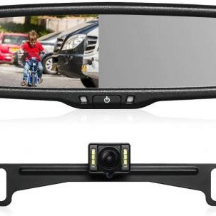 Rearview Mirror Monitor and Back-up Camera Kit